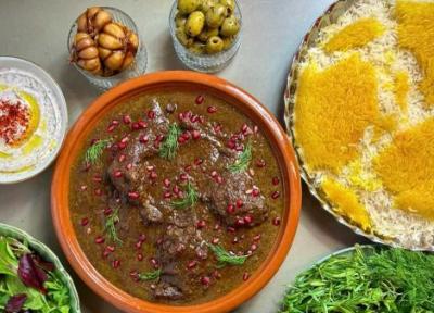 طرز تهیه فسنجان با گوشت قلقلی و کدو حلوایی