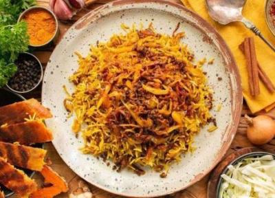 طرز تهیه کلم پلو تهرانی با طعم رستورانی در خانه